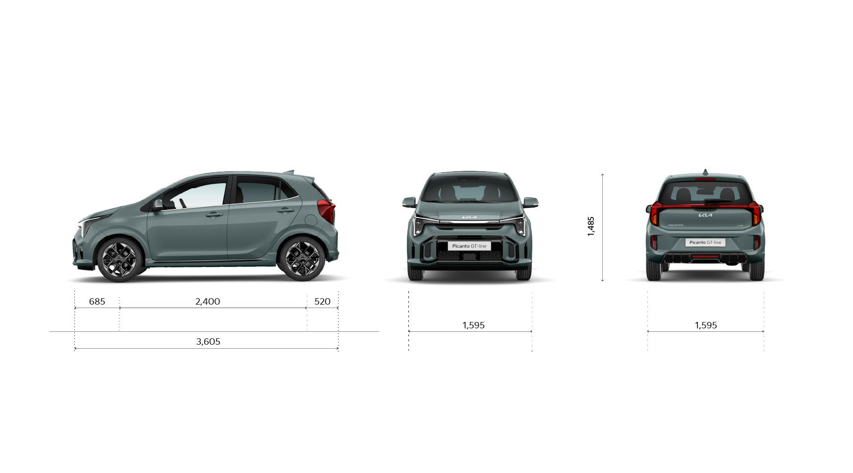 Kia Picanto technische Daten
